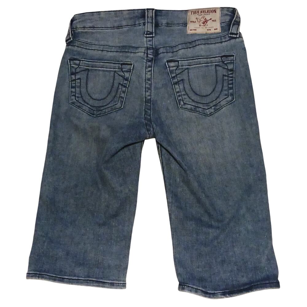True Religion Riley Low-rise Knee Length Shorts Womens 26 26Wx13L EUC! - Picture 1 of 8